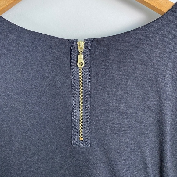 H&M Women's Black Long Sleeve Straight Sheath Mini Pullover Dress Size Medium - Picture 5 of 16